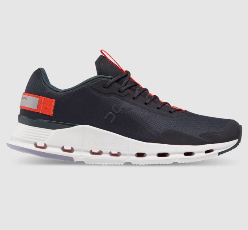 On Running | For Men Cloudnova Form-Black | Flame