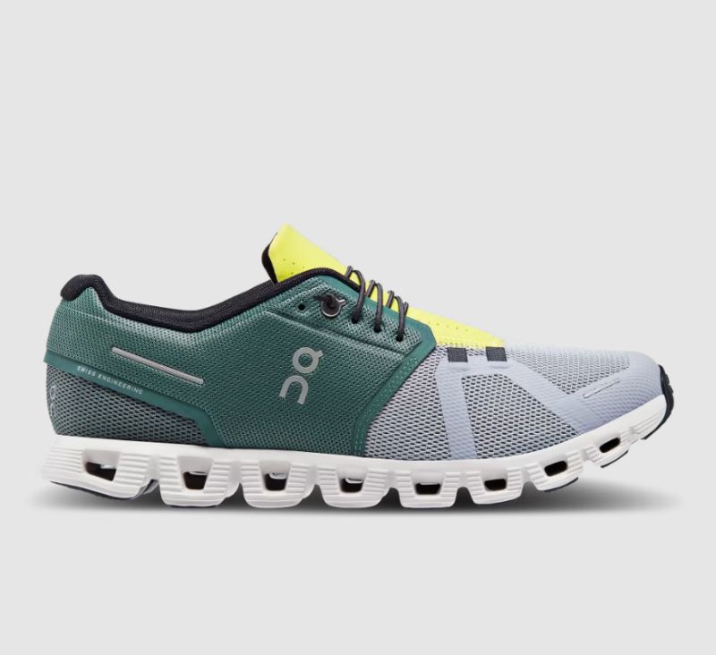 On Running | For Men Cloud 5-Olive | Alloy