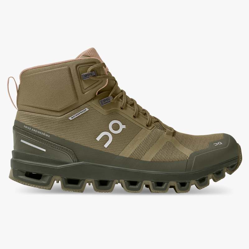 On Running | For Women Cloudrock Waterproof-Olive | Reed