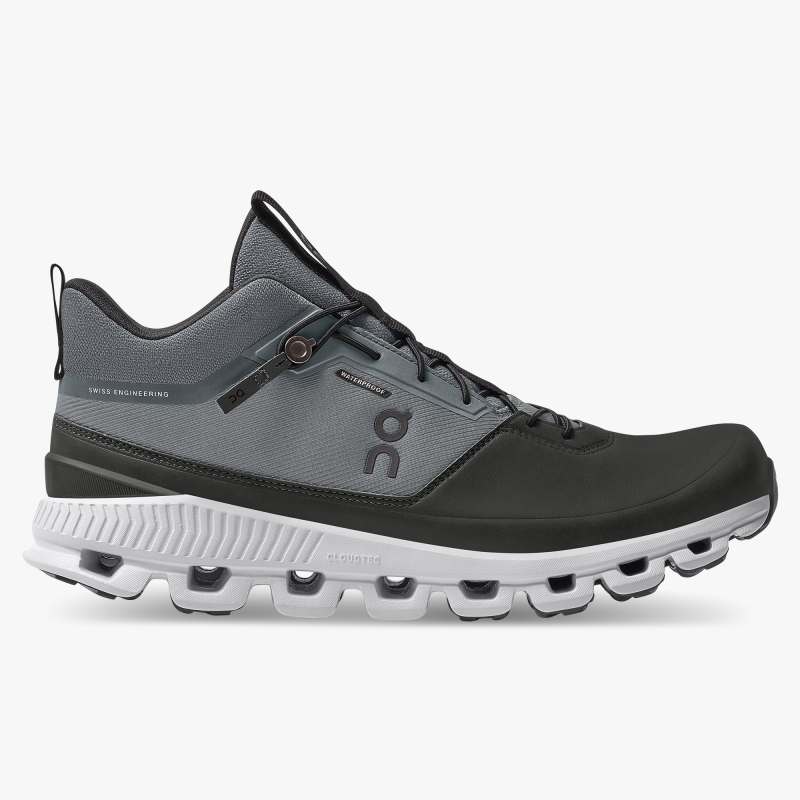 On Running | For Men Cloud Hi Waterproof-Rock | Magnet