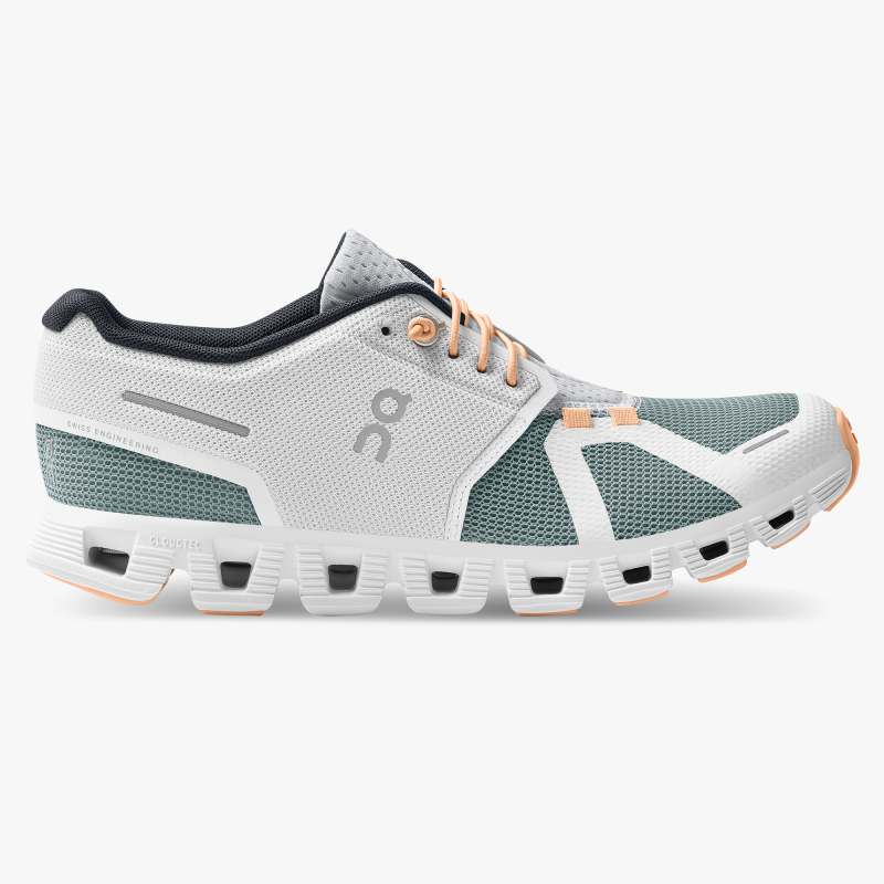 On Running | For Women Cloud 5 Push-White | Cobble