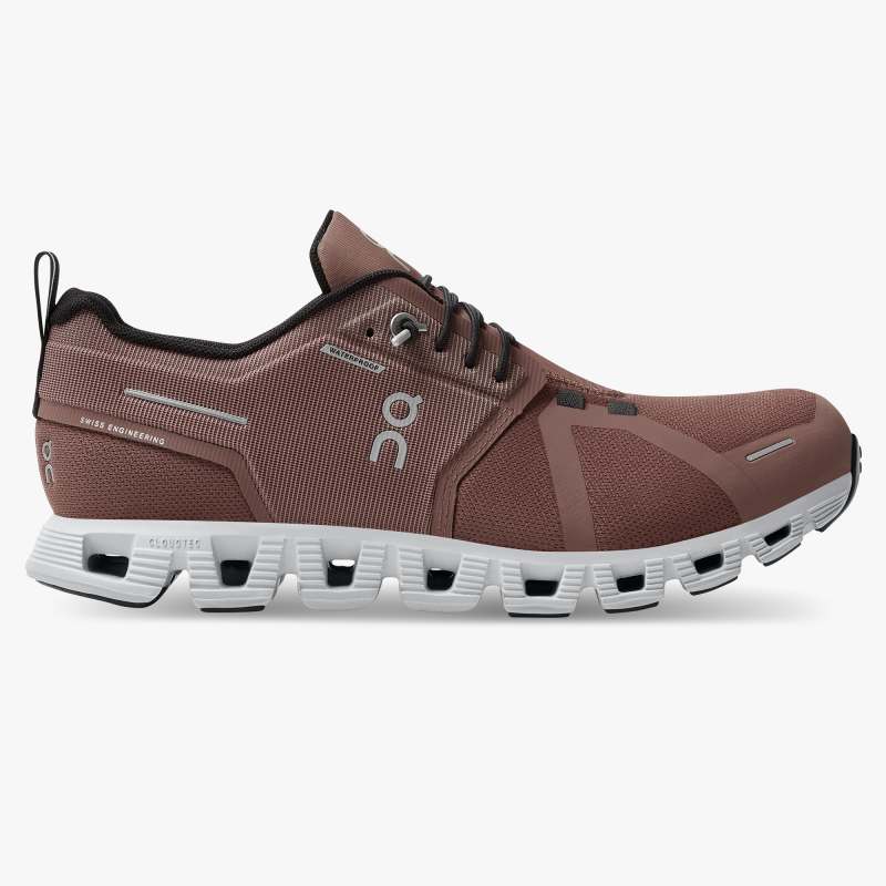 On Running | For Women Cloud 5 Waterproof-Cocoa | Frost