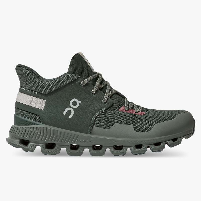 On Running | For Men Cloud Hi Edge Stone Pine-Jungle | Forest