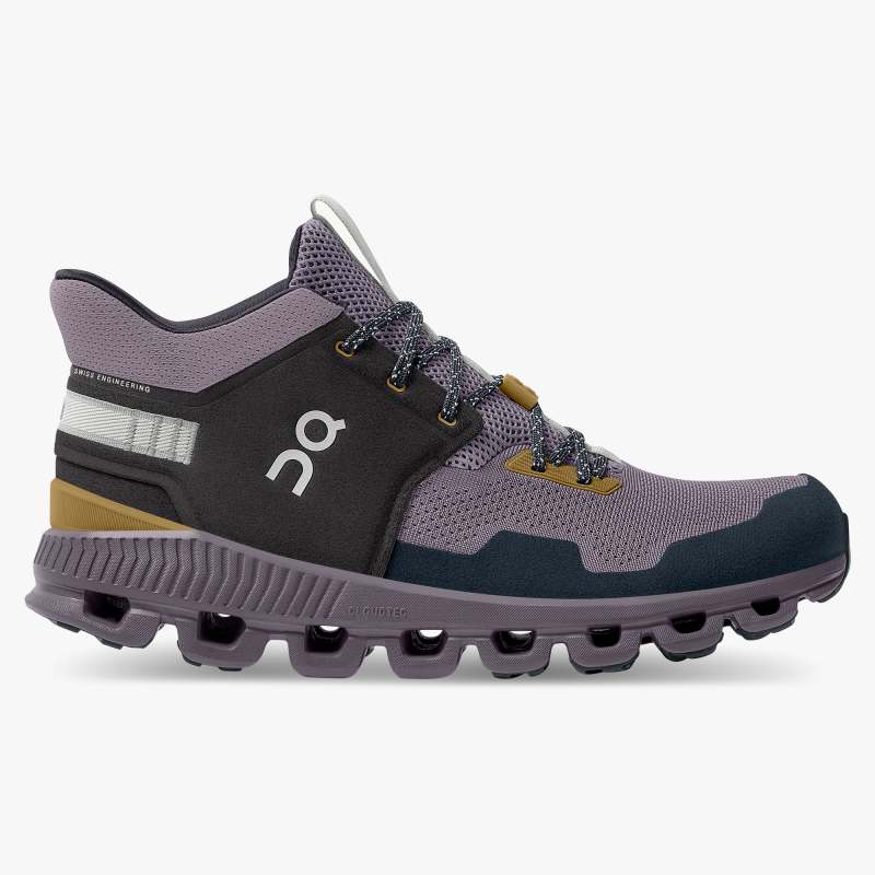 On Running | For Men Cloud Hi Edge-Pebble | Lilac