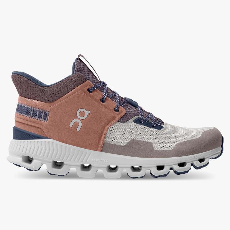 On Running | For Men Cloud Hi Edge-Pecan | Clay