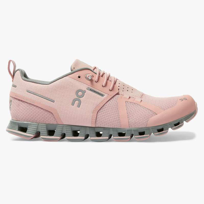 On Running | For Women Cloud Waterproof-Rose | Lunar