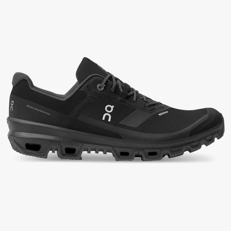 On Running | For Men Cloudventure Waterproof-Black