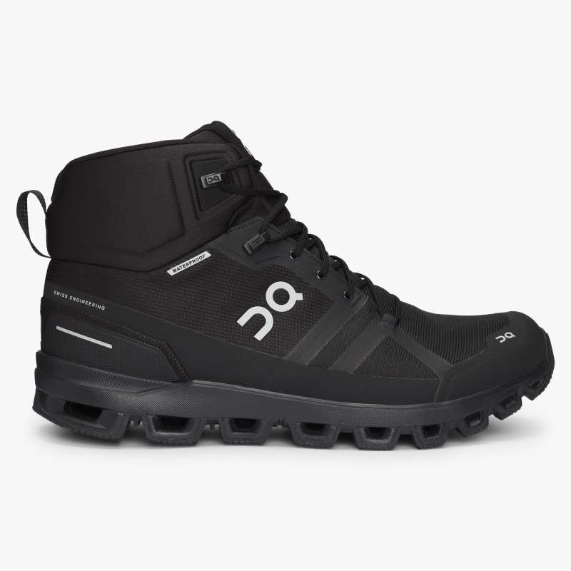 On Running | For Men Cloudrock Waterproof-All | Black