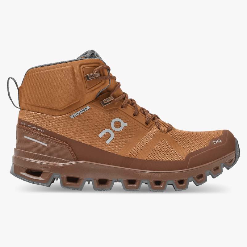 On Running | For Women Cloudrock Waterproof-Pecan | Rock