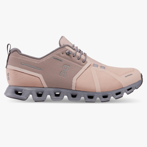 On Running | For Women Cloud 5 Waterproof-Rose | Fossil