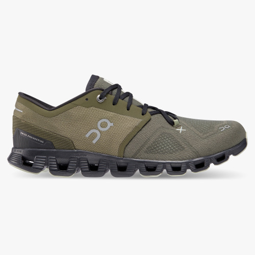 On Running | For Men Cloud X 3-Olive | Reseda